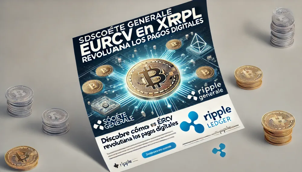 Societe Generale Amplía su Stablecoin EURCV al XRP Ledger para Impulsar la Adopción